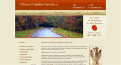 Desktop Screenshot of ottawacremationservice.ca